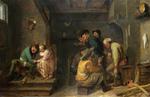 欧洲12-19世纪油画二_BROUWER, Adriaen - Tavern Scene